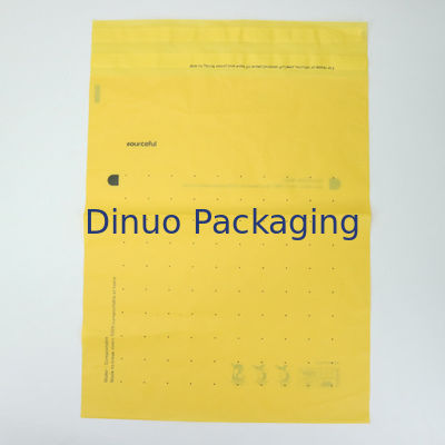 Des sacs de courrier à bande adhésive auto-collante poly composable 100% Emballage écologique
