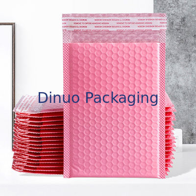 Sacs à lettres à bulles protégés de design rose 100% recyclables avec fonction imperméable à l'eau