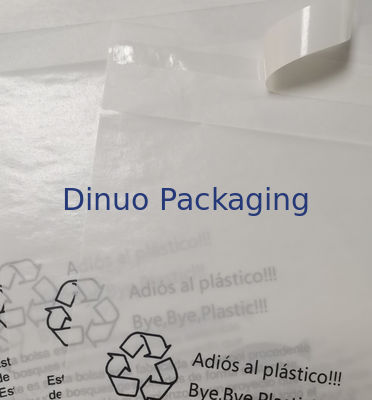 Sacs en papier personnalisés à trois côtés recyclables pour les nécessités quotidiennes