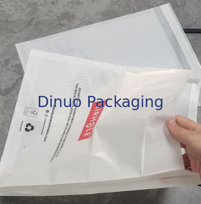 Sacs en papier personnalisés imprimés de 40 grammes avec coussinet latéral