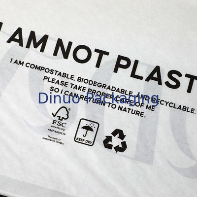 Sacs d'emballage en cellophane auto-adhésif, emballage durable, pas de plastique biodégradable