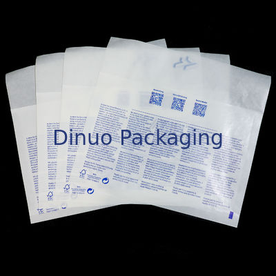 Enveloppe en papier vitreux certifiée FSC recyclable Choix écologique unilatéralement semi-transparent unilatéralement 100% transparent