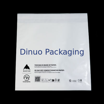 Sac biodégradable transparent de relief en gros de papier ciré d'auto-collant d'enveloppe de Mini Semi Disposable Self Seal