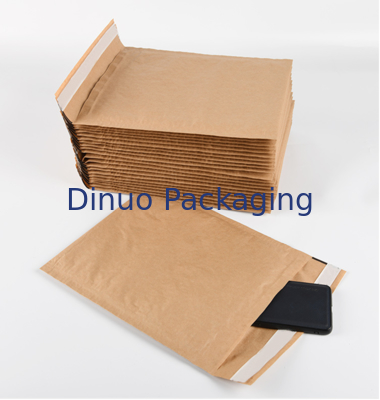 Enveloppe en papier alvéolé antichoc personnalisable, sac en papier écologique pour l'expédition