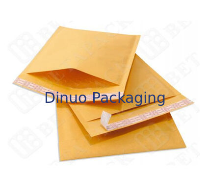 60 à 180 grammes Kraft Cushion Bubble Mailers avec enveloppes rembourrées lourdes d'épaisseur de 3 à 4 mm Idéales pour l'expédition