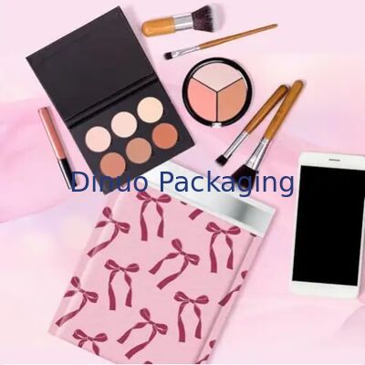 Pink Bow Design Pack Bubble Mailing Bag Waterproof Tear Resistant Padded Envelopes for Small Business Shipping