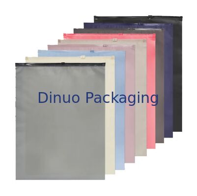 Lightweight Waterproof Resealable Multi-Colored CPE Zipper Bags for Home Office Travel Organization
