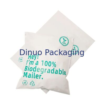 Sacs d'expédition biodégradables compostables PBAT+PLA +AMIDON empaquetant les sacs d'expédition