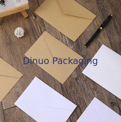 Enveloppes en papier kraft vintage pour l'écriture de lettres, invitations et emballage de cartes-cadeaux