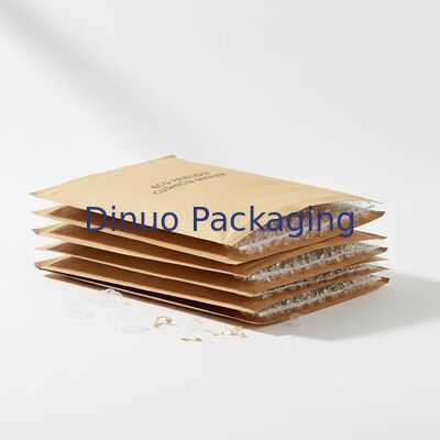 Taille standard 7 Kraft Cushion Bubble Mailers Solution d'emballage durable respectueuse de l'environnement fournissant un rembourrage pour divers besoins d'expédition