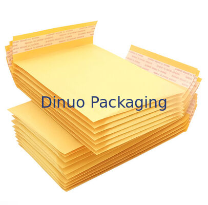Taille standard 7 Kraft Bubble Mailers Logo personnalisé Expédition express Emballage de protection durable Enveloppes pour sécuriser