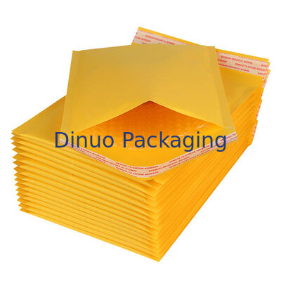 Taille standard 7 Kraft Bubble Mailers Logo personnalisé Expédition express Emballage de protection durable Enveloppes pour sécuriser