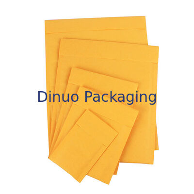 Express Kraft Bubble Mailers Tailles différentes Logo personnalisé Enveloppes rembourrées durables pour des besoins d'emballage et d'expédition sûrs