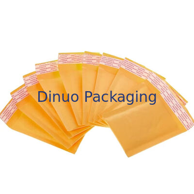 Express Kraft Bubble Mailers Tailles différentes Logo personnalisé Enveloppes rembourrées durables pour des besoins d'emballage et d'expédition sûrs