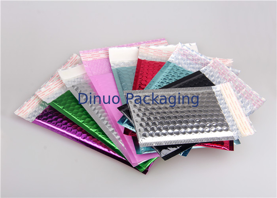 Jetez anti- les enveloppes de expédition métalliques, #H coloré des enveloppes 235x330mm de bulle