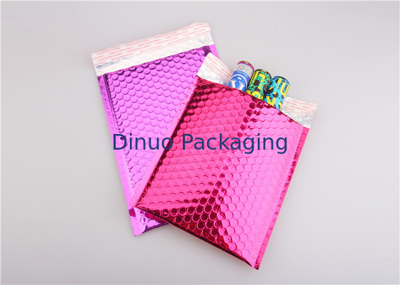 Enveloppes métalliques roses d'annonces de bulle/enveloppe de bulle pour les produits électroniques