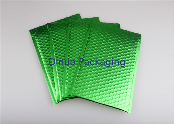 Quadruplez la résistance aux chocs en plastique de bulle de joint de #I métallique vert clair des annonces 265x360mm pour la promotion