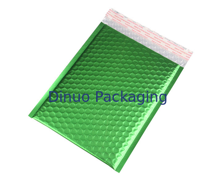 Quadruplez la résistance aux chocs en plastique de bulle de joint de #I métallique vert clair des annonces 265x360mm pour la promotion