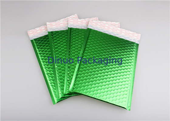 Quadruplez la résistance aux chocs en plastique de bulle de joint de #I métallique vert clair des annonces 265x360mm pour la promotion