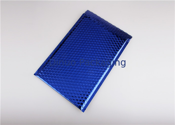 Enveloppes matelassées bleues d'annonces métalliques de bulle de résistant à l'eau 8,5" X14.5 » #3