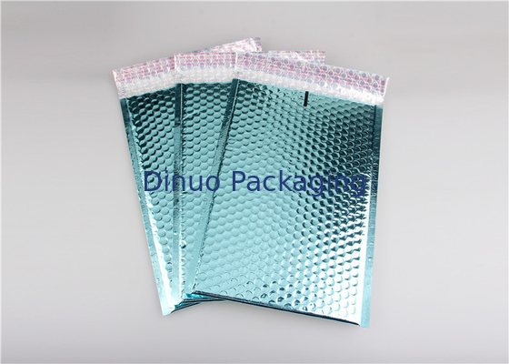 Taille métallique des enveloppes matelassées 360x460 #A3 d'annonces de bulle de couleur de turquoise