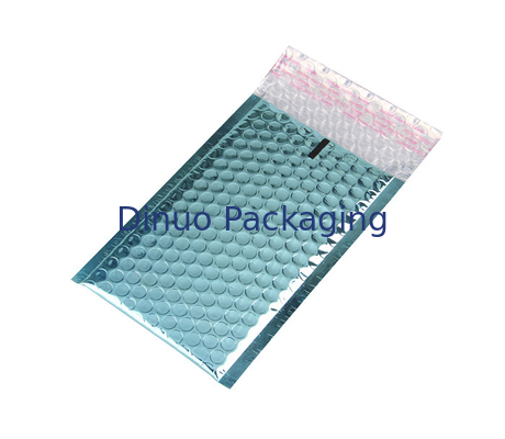 Taille métallique des enveloppes matelassées 360x460 #A3 d'annonces de bulle de couleur de turquoise
