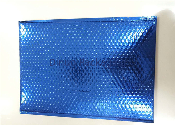 Les sacs à bulles métalliques adaptés aux besoins du client d'aluminium ont coloré le #E des enveloppes 215x260mm d'expédition