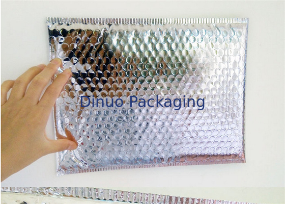 Les sacs à bulles argentés de coup d'oeil de #B du sac 15x210mm d'annonce de bulle pour le transport huilent résistant