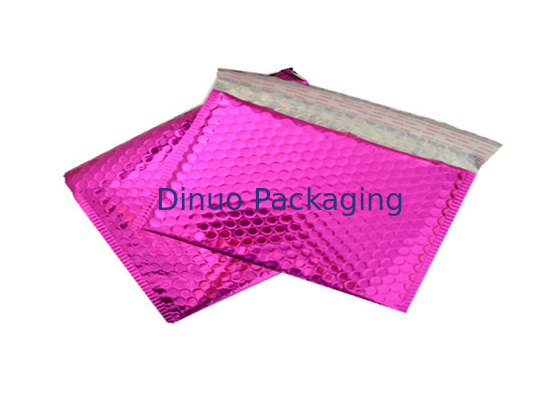 Enveloppes métalliques roses d'annonces de bulle/enveloppe de bulle pour les produits électroniques
