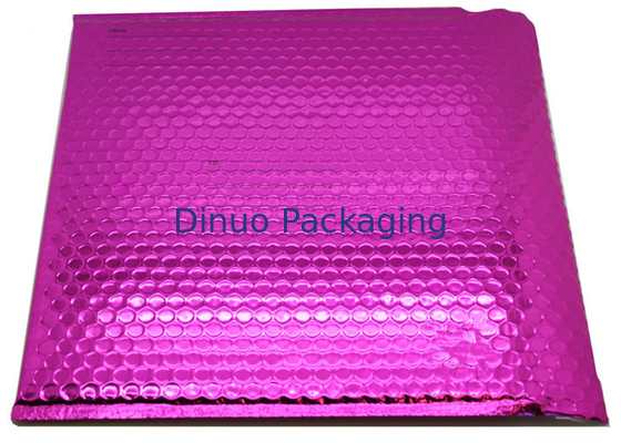 Les annonces roses métalliques antistatiques de bulle, enveloppe de bulle met en sac 135x210 #-AC