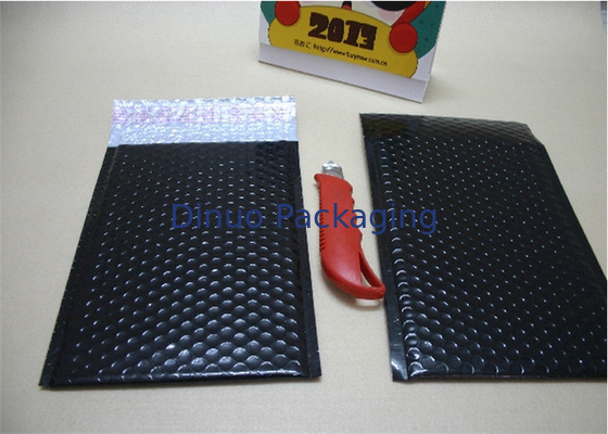 CHOYEZ les enveloppes rayées par bulle noire, résistance aux chocs de la taille 0 d'annonces de la bulle 6x10