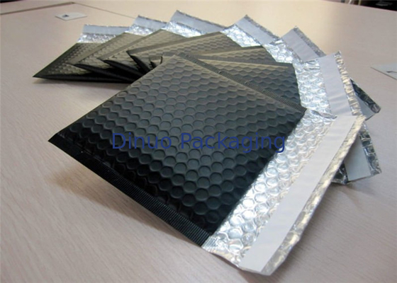 CHOYEZ les enveloppes rayées par bulle noire, résistance aux chocs de la taille 0 d'annonces de la bulle 6x10