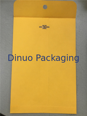 Papier d'emballage jaunissent les enveloppes de bulle/#B capitonné des sacs 115x210mm d'emballage de messager