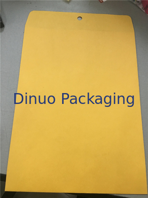 Papier d'emballage jaunissent les enveloppes de bulle/#B capitonné des sacs 115x210mm d'emballage de messager