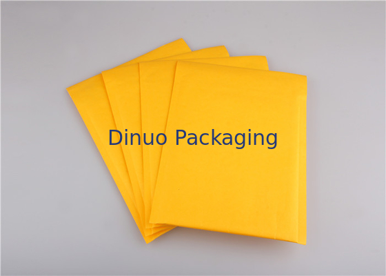 Enveloppes écologiques d'expédition de Papier d'emballage avec la taille faite sur commande intérieure d'enveloppe de bulle
