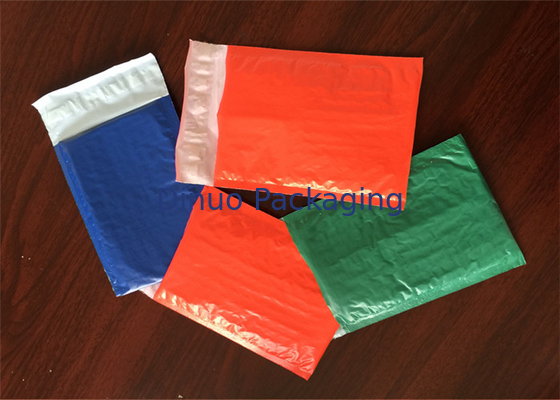 Sacs colorés d'annonce de bulle de polyéthylène, 6" » enveloppe de courrier express de #0 X10