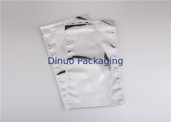 Les enveloppes argentées de papier d'aluminium/soudure à chaud en aluminium met en sac pour l'emballage de matériel
