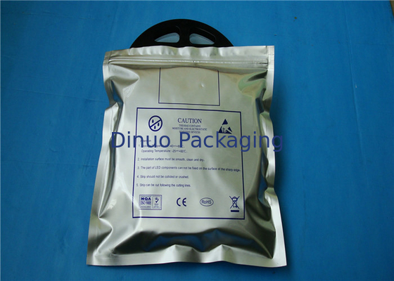 Étanche à l'humidité tenez les sacs de papier d'aluminium avec charge statique d'entaille de tirette et de larme l'anti