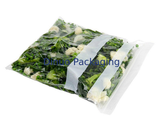 Sachets en plastique rescellables pour des nourritures empaquetant, sachets en plastique imprimés par coutume zip-lock