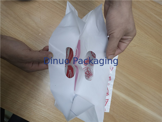 Sacs à provisions de empaquetage imprimés par coutume biodégradable de vêtement de sacs 265x360mm