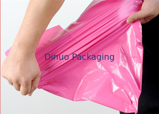 Envoi fait sur commande en plastique de poly enveloppe d'annonce de Tearproof et caractéristique de expédition de joint d'individu de sacs