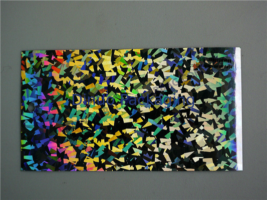Couleur brillante adaptée aux besoins du client d'annonces olographes de bulle avec la fermeture zip-lock recyclable