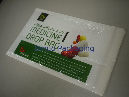 La poly enveloppe antichoc de paquet de bulle/a capitonné des sacs d'expédition 7,25" X8 » #CD