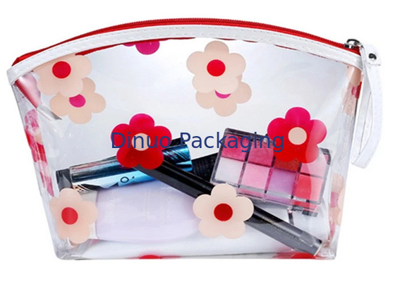 Sac de tirette de PVC imprimé par coutume de Coloreful, sac cosmétique de voyage d'emballage