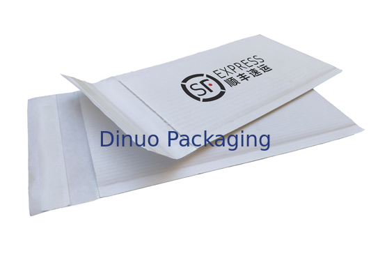 Enveloppes ondulées adaptées aux besoins du client de Papier d'emballage de logo 150*220mm pour des cadeaux