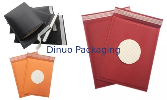 100% a réutilisé les enveloppes de impression faites sur commande de bulle de Papier d'emballage/sac capitonné ondulé de papier de nid d'abeilles
