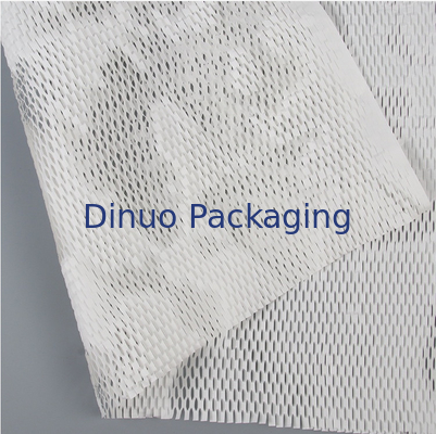 Papier d'emballage 50cm*100m de nid d'abeilles blanc recyclable