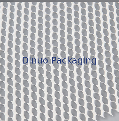 Papier d'emballage 50cm*100m de nid d'abeilles blanc recyclable