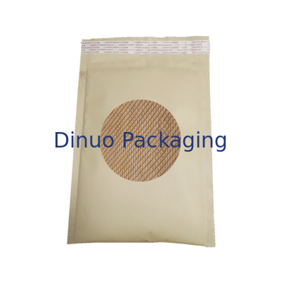 L'envoi de papier biodégradable libre en plastique met en sac le coussin de nid d'abeilles pour la livraison