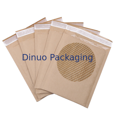 Bande capitonnée de papier d'Adhensive d'individu d'annonces de nid d'abeilles recyclable de Papier d'emballage